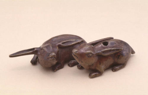 Waterdropper modelled as two hares
