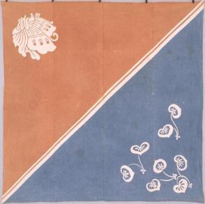 Wrapping cloth (furoshiki) - four panel
