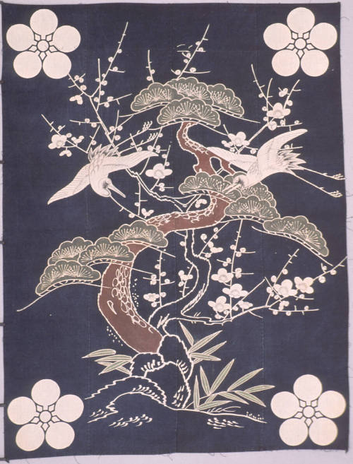 Futon cover - four panel