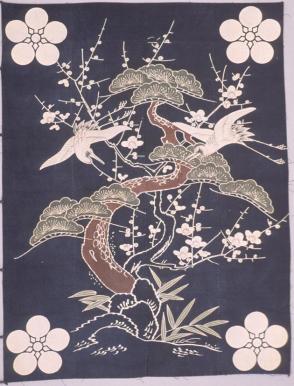 Futon cover - four panel