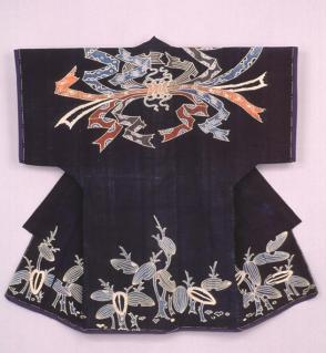 Coverlet in kimono form (yogi)