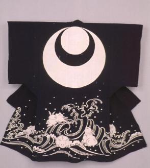 Coverlet in kimono form (yogi)