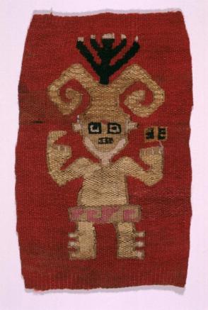 Textile Fragment:  Single Figure