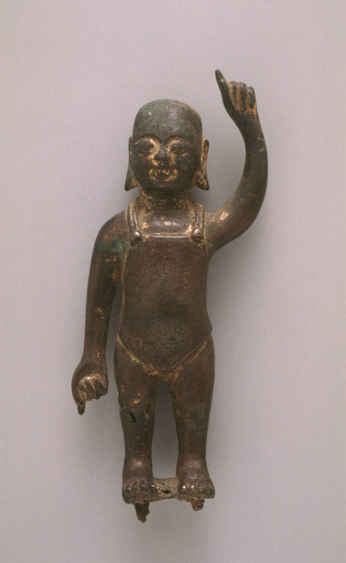 Standing Shakyamuni at Birth
