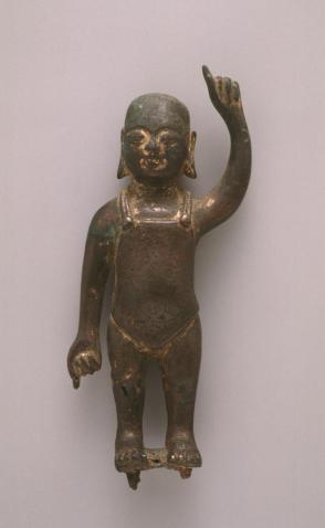 Standing Shakyamuni at Birth