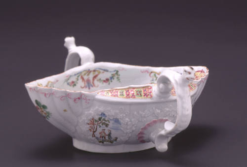 Two handled sauce boat