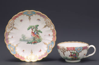 Teacup and saucer