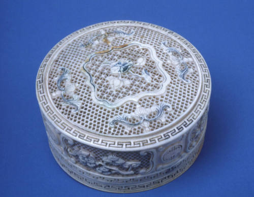 Pierced scent box