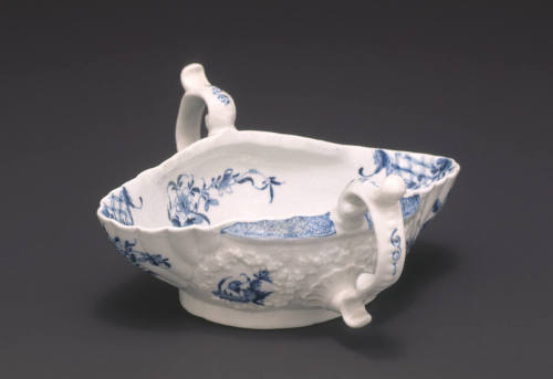 Two-handled sauce boat
