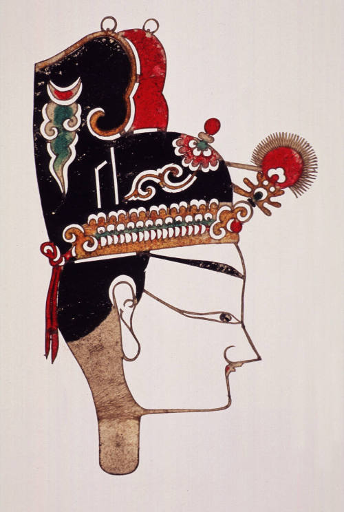 Shadow puppet head