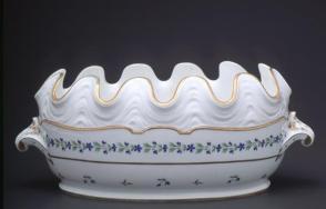 Wine glass cooler (seau crénelé)