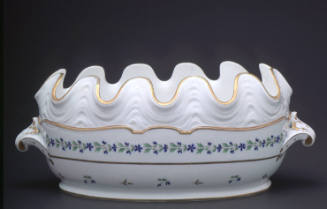 Wine glass cooler (seau crénelé)
