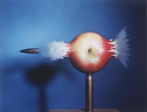 Shooting the Apple (from a 1985 portfolio)