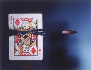 Cutting the Card Quickly (from a 1985 portfolio)