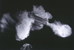 Antique Gun Firing