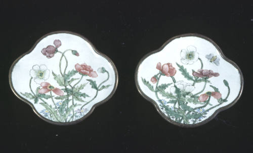Quatrefoil Snuff Saucer