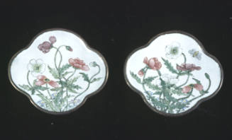 Quatrefoil Snuff Saucer