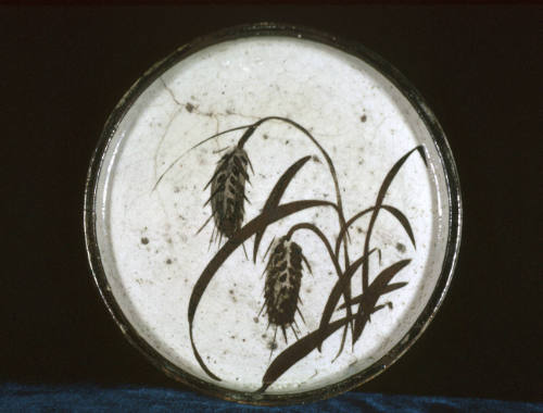 Seto ware oil plate