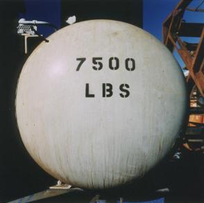 Seventy-five Hundred Pounds, 25 February 1996 (From the "Tanks" series, 1989-present)