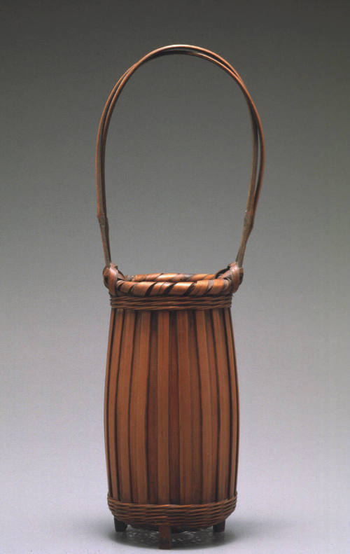 Cylindrical Ikebana Basket
