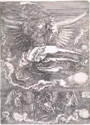 Sudarium Spread Out by an Angel (Panofsky); La Face de Jesus Christ (The Face of Jesus Christ) (Bartsch)