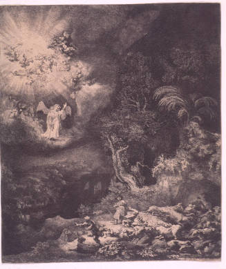 The Angel Appearing to the Shepherds