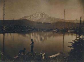 Mt. Jefferson from Grizzly Tarn, Oregon