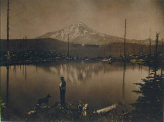 Mt. Jefferson from Grizzly Tarn, Oregon