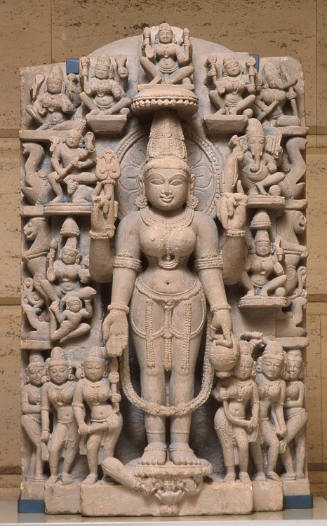 Stele of Maha Devi Durga (the Supreme Goddess Durga)