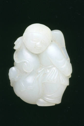 Figure with the magic frog