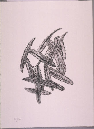 Untitled (Feathers-Blue)