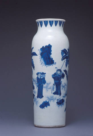 Cylindrical vase
