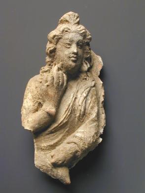 Praying figure fragment