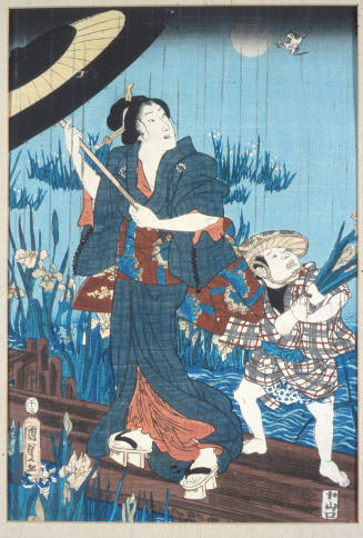 First print in triptych