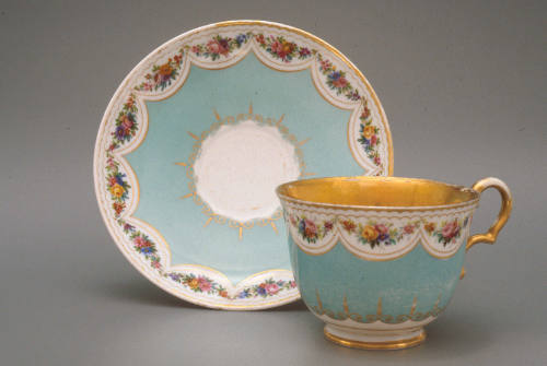 Cup and saucer