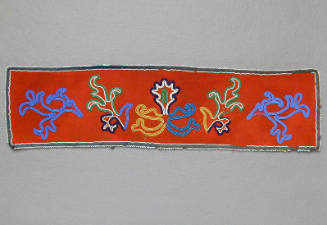 Hem piece from a beaded regalia