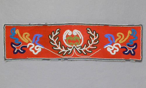 Hem piece from a beaded regalia