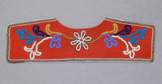 Neck piece from a beaded regalia