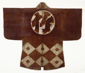 Deerskin fireman's coat (haori)