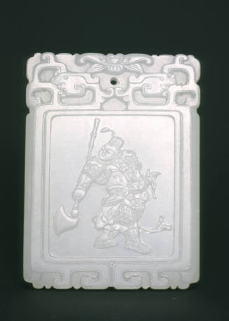 Plaque pendant