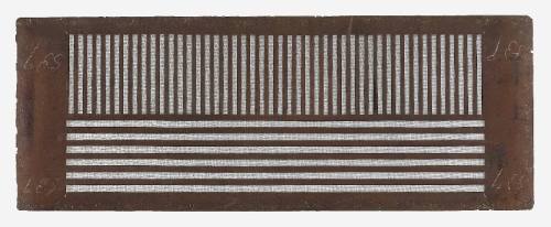 Large yukata stencil (katagami)