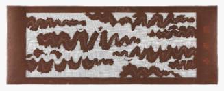 Large yukata stencil (katagami)