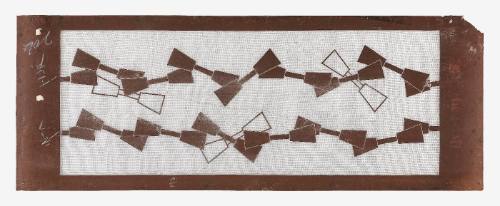 Large yukata stencil (katagami)