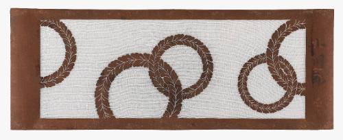 Large yukata stencil (katagami)