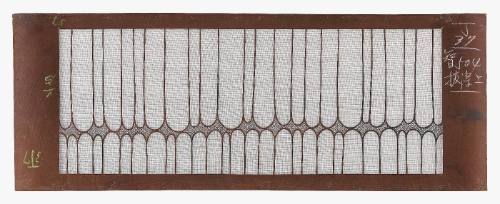 Large yukata stencil (katagami)