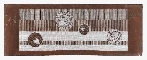 Large yukata stencil (katagami)