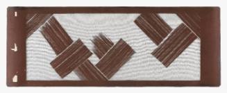 Large yukata stencil (katagami)