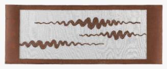 Large yukata stencil (katagami)