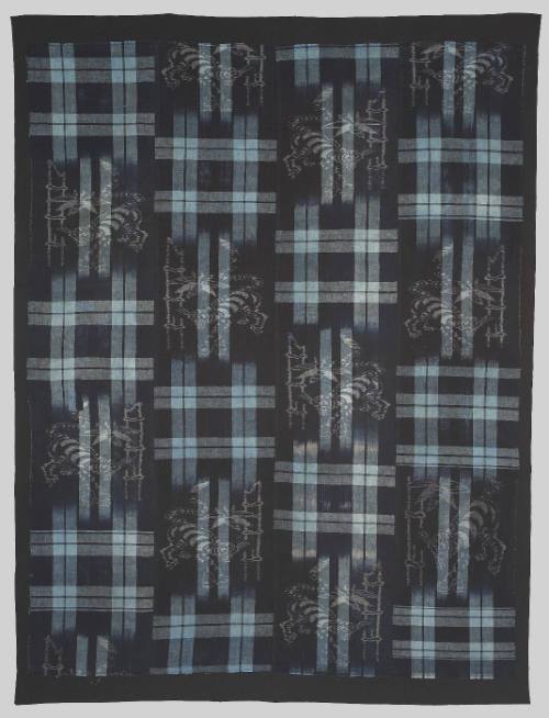 Futonji (bedding cover) with tigers