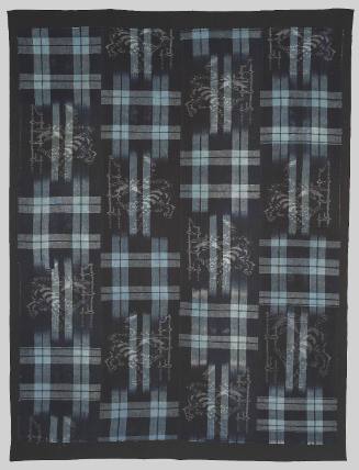 Futonji (bedding cover) with tigers
